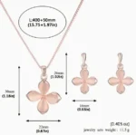 1 Set Elegant Modern Style Simple Style Geometric Synthetic Resin Women's Box Chain Jewelry Set - Image 3