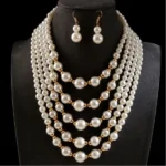 Elegant Simple Style Streetwear Pearl Imitation Pearl Ferroalloy Inlay Imitation Pearl Women's - Image 2