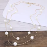 Fashion Necklace Pearl Synthetic Resin Necklace