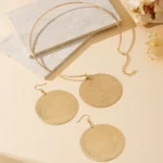 Vintage Style Exaggerated Simple Style Geometric Iron Women's Jewelry Set - Image 3