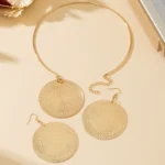 Vintage Style Exaggerated Simple Style Geometric Iron Women's Jewelry Set - Image 2